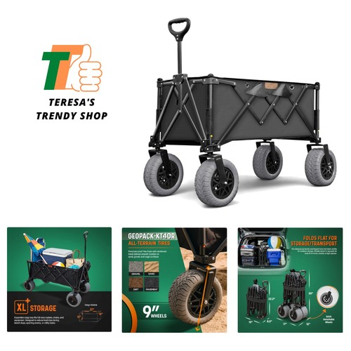 Beach wagon with - big, wheels