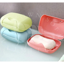 Travel Waterproof Soap Dishes Soap Case Soap Box Soap Holder Container UK