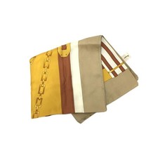 Aquascutum Silk Scarf, Beige