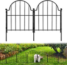Decorative garden fence - garden,