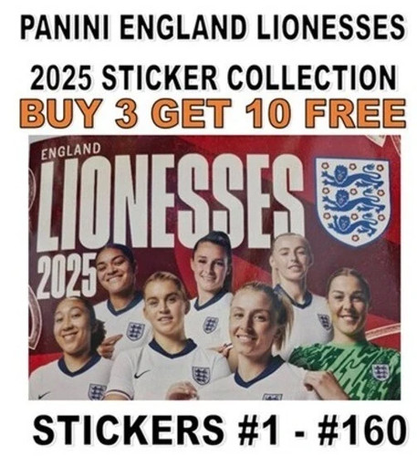 Panini england lionesses - panini,