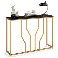 Gold Console Table 110 cm