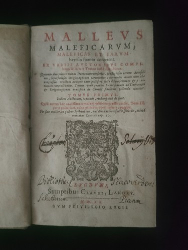 Sprenger institoris malleus - institoris,