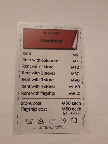 Primark monopoly spare - monopoly,