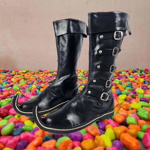 Medieval leather boots unique - medieval,