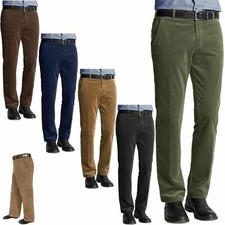 Mens Cord Corduroy Trousers