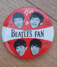 VINTAGE I'M A OFFICIAL BEATLES