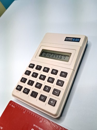 Vintage 1980 casio - 1980's, hl-809