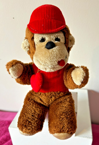 Curious george plush 1970s - curious,