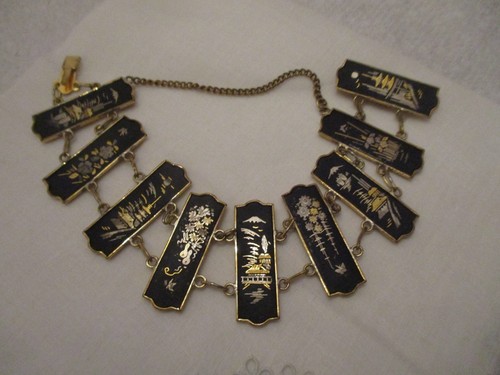 Vintage japanese damascene 24k - vintage,