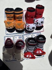 4 Pairs Cute 3D Cartoon Baby