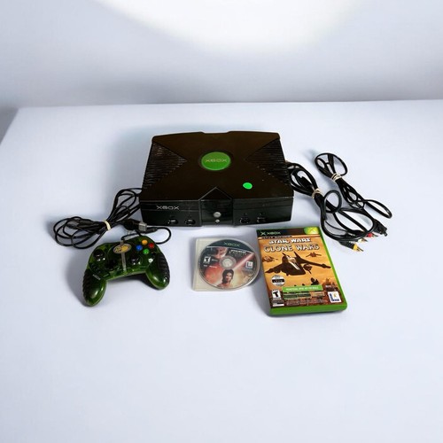 Xbox original console bundle - original,