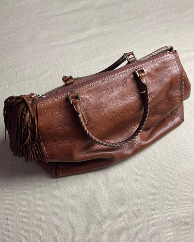Anya hindmarch brown leather - hindmarch,