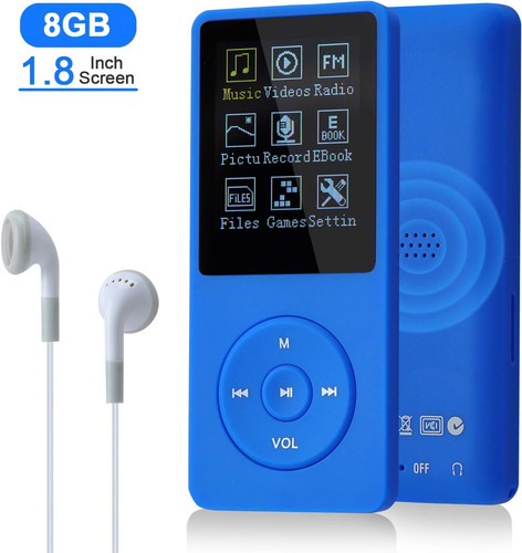 Covvy slim music player - 8, gb