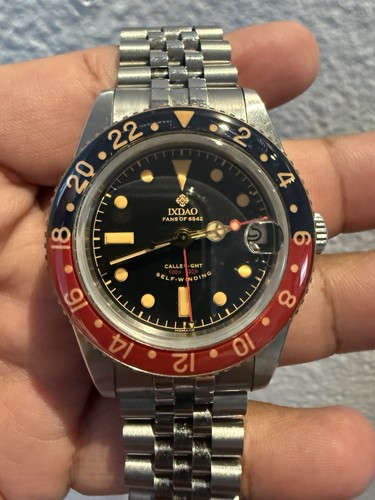 Ixdao black vintage - gmt, 904l