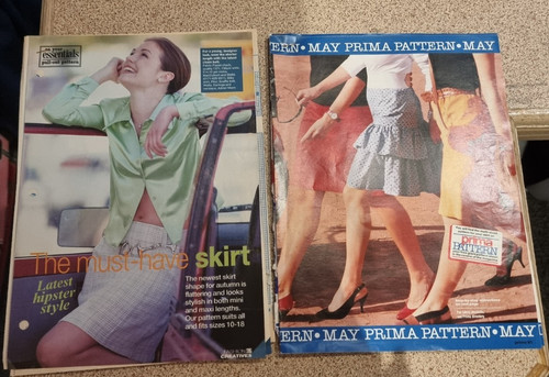 Vintage prima sewing - sewing, patterns