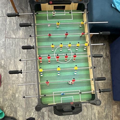 Table top football - football, (foosball)