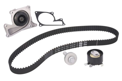 Water pump timing belt - water, +