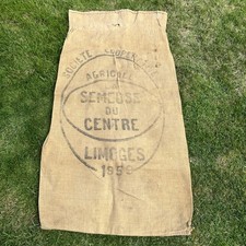 Vintage French Hessian Grain