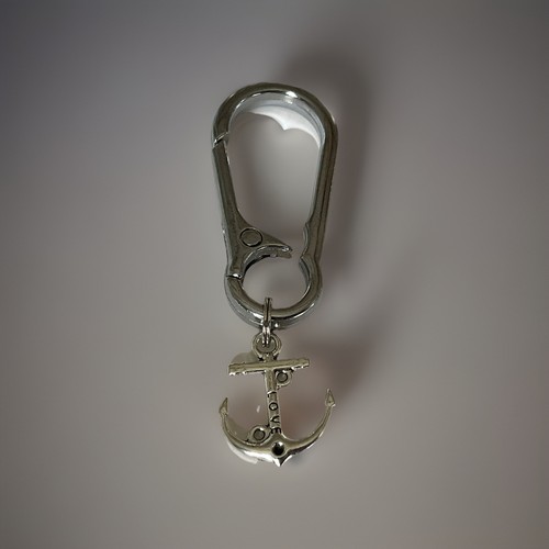 Nautical metal pendant - nautical,