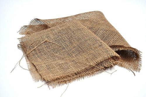 Hessian squares 45cm - hessian,