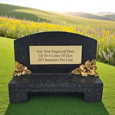 Personalised Memorial Bench