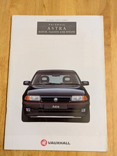 1993 Vauxhall Astra Brochure