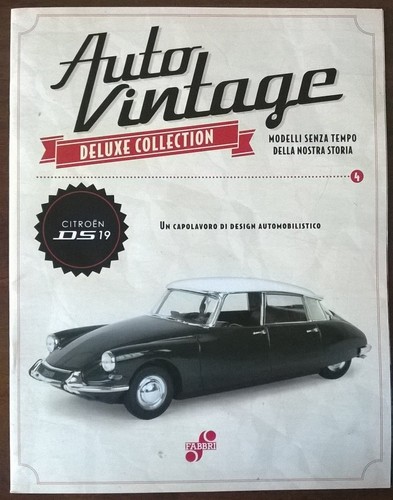 Rare booklet citroen - ds, 19