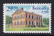 US 1992 My Old Kentucky Home State Park Statehood SG 2666 MNH mint