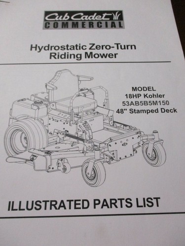 Cub cadet hydrostatic - cub,