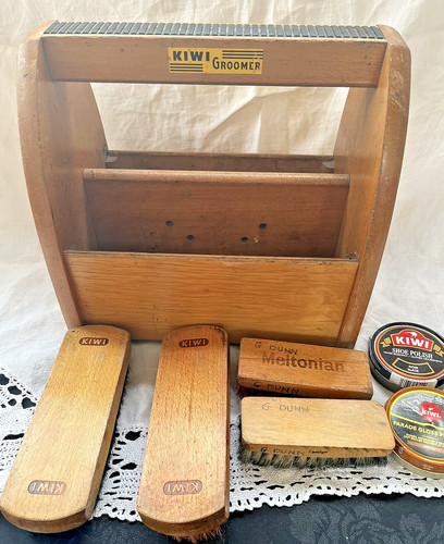 Vintage kiw wooden - vintage, shoe