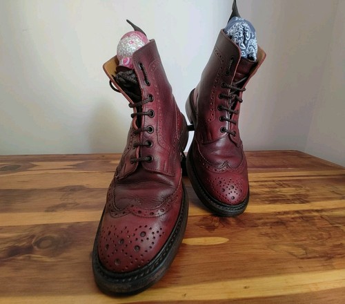 Trickers stow brogue boot - stow, uk