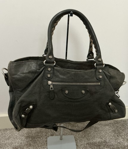 Black pebbled leather top - pebbled,