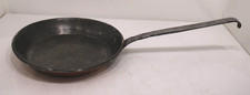 Antique Georgian Heavy Duty 14.5" Frying Pan, Long Cast Iron Handle 2.6kg