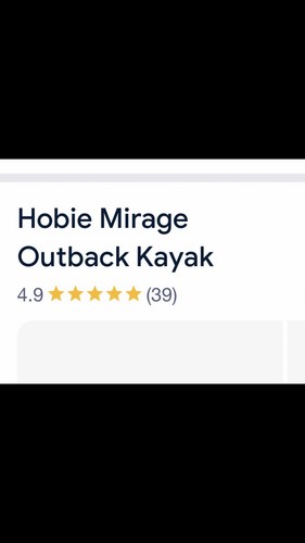 Hobie outback kayak - outback,