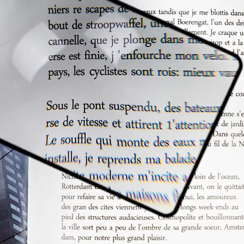 Book magnifier for reading - book,