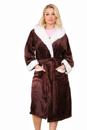 Store hooded dressing gown - ex,