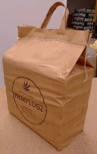 Hemplogz hemp briquettes 12kg - hemp,