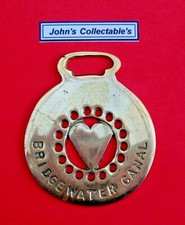 BRIDGE WATER CANAL HORSE BRASS