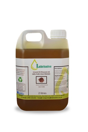 Pure cold pressed - linseed, oil