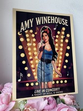 Amy Winehouse Metal Sign
