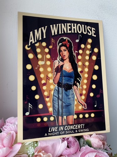 Amy winehouse metal sign - amy,