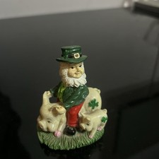 Leprechaun Riding A Pig Irish