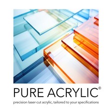 Premium Perspex® Acrylic Sheets - UK Paper Sizes A2, A3, A4, A5, A6, A7