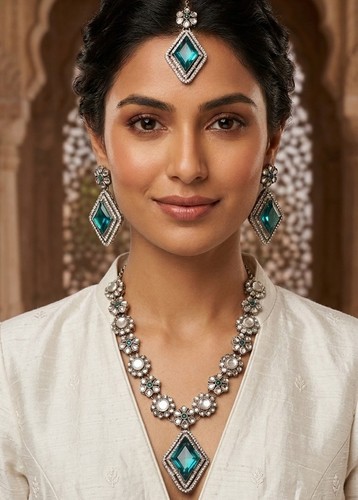 Turquoise indian bollywood - indian,