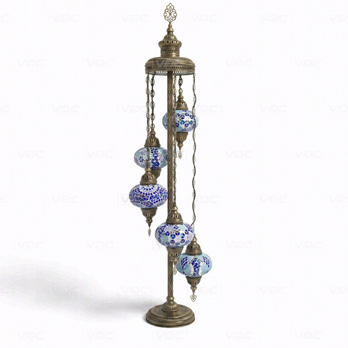 Blue turkish mosaic - blue,