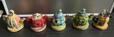 Five Tetley Minute Tea Pots