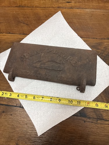 Antique john deere cast iron - deere,