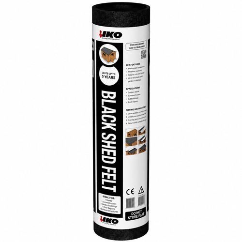 Black roofing felt roll - roll, –