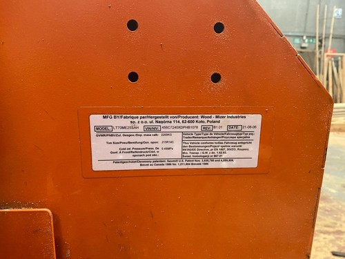Wood mizer hydraulic - saw, mill